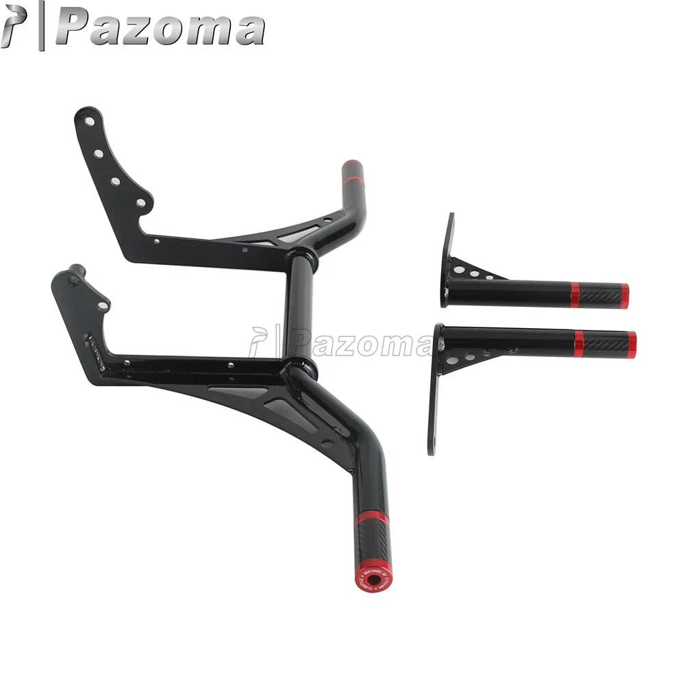 Front Crash Bar Saddlebag Guards for Softail Low Rider ST 117 FXLRST (2022-24)
