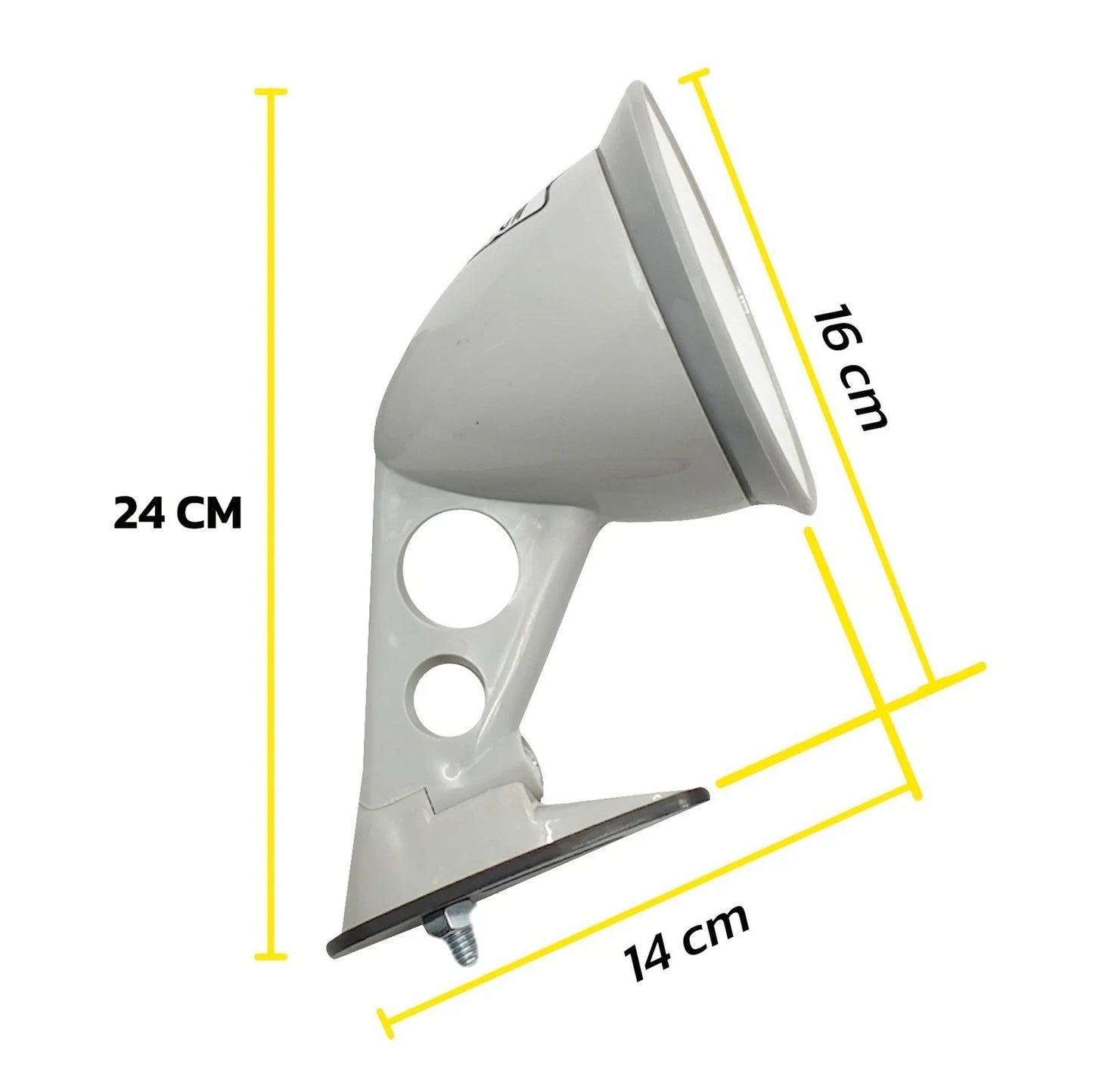 Universal Grey JDM Racing Bullet Side Mirror for Muscle Cars
