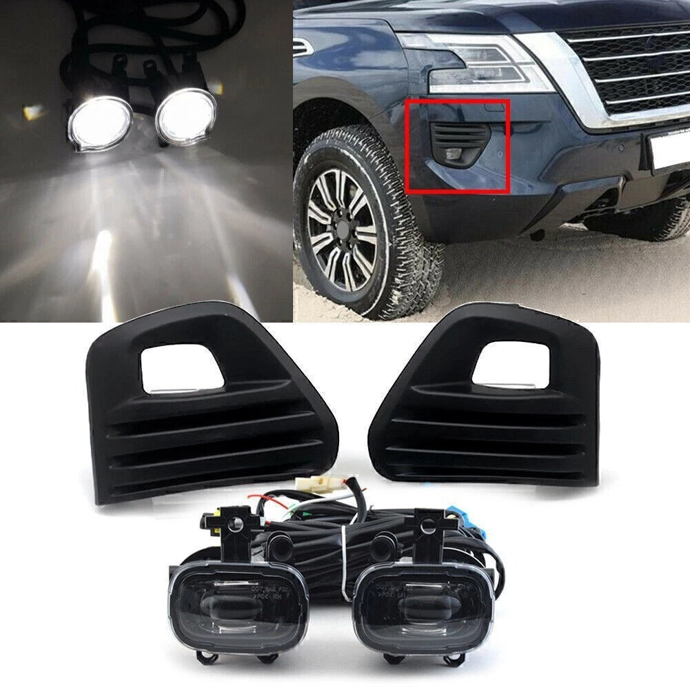 Daytime Running Light Fog Lamp Kit for Nissan Versa (2014–2019)