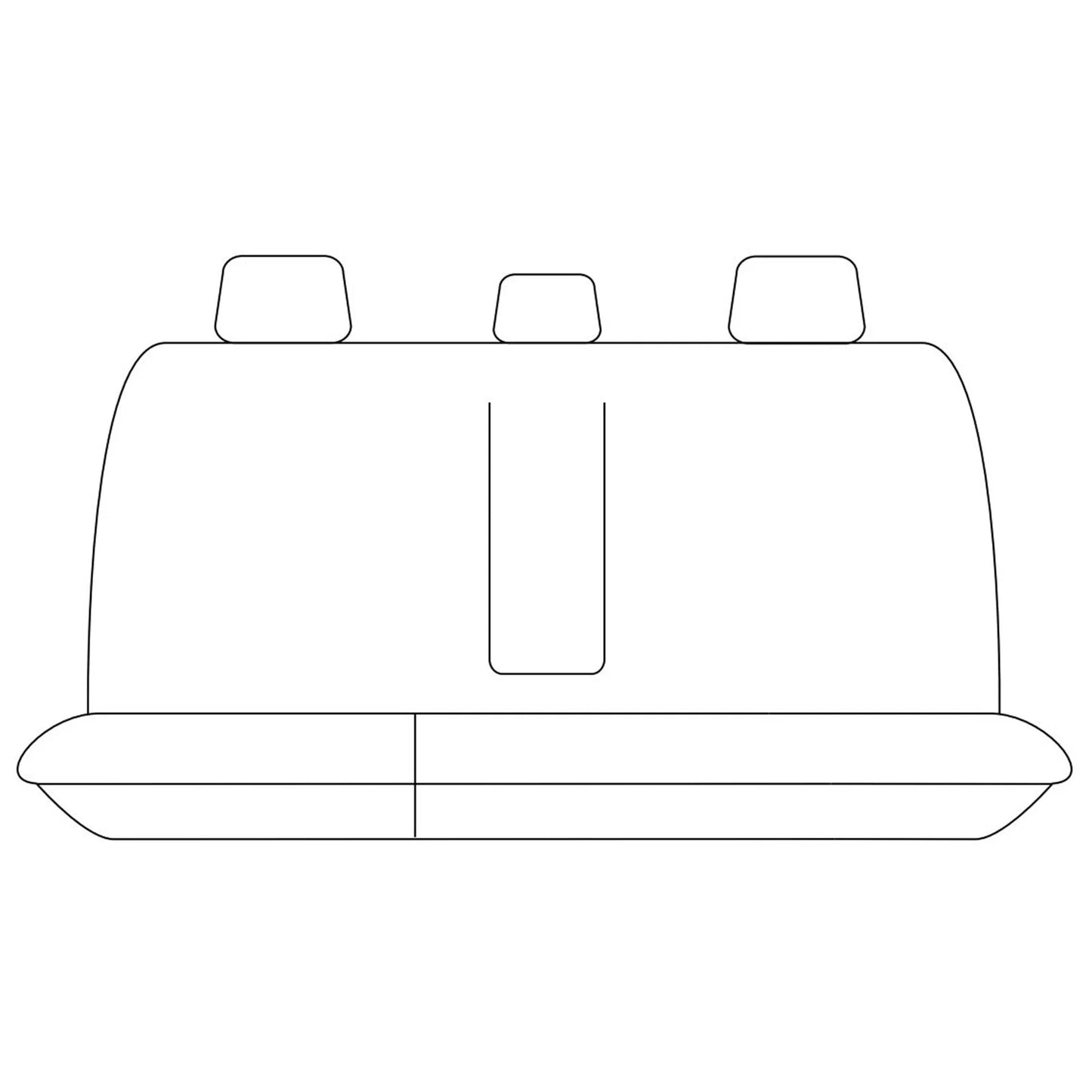 Tailor Made Black Neoprene Seat Covers for Toyota Hilux GGN120/125 (2015-2017)