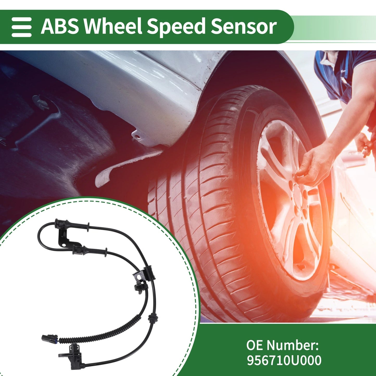 ABS Wheel Speed Sensor No. 956710U000 for Hyundai Verna (2010–2014)