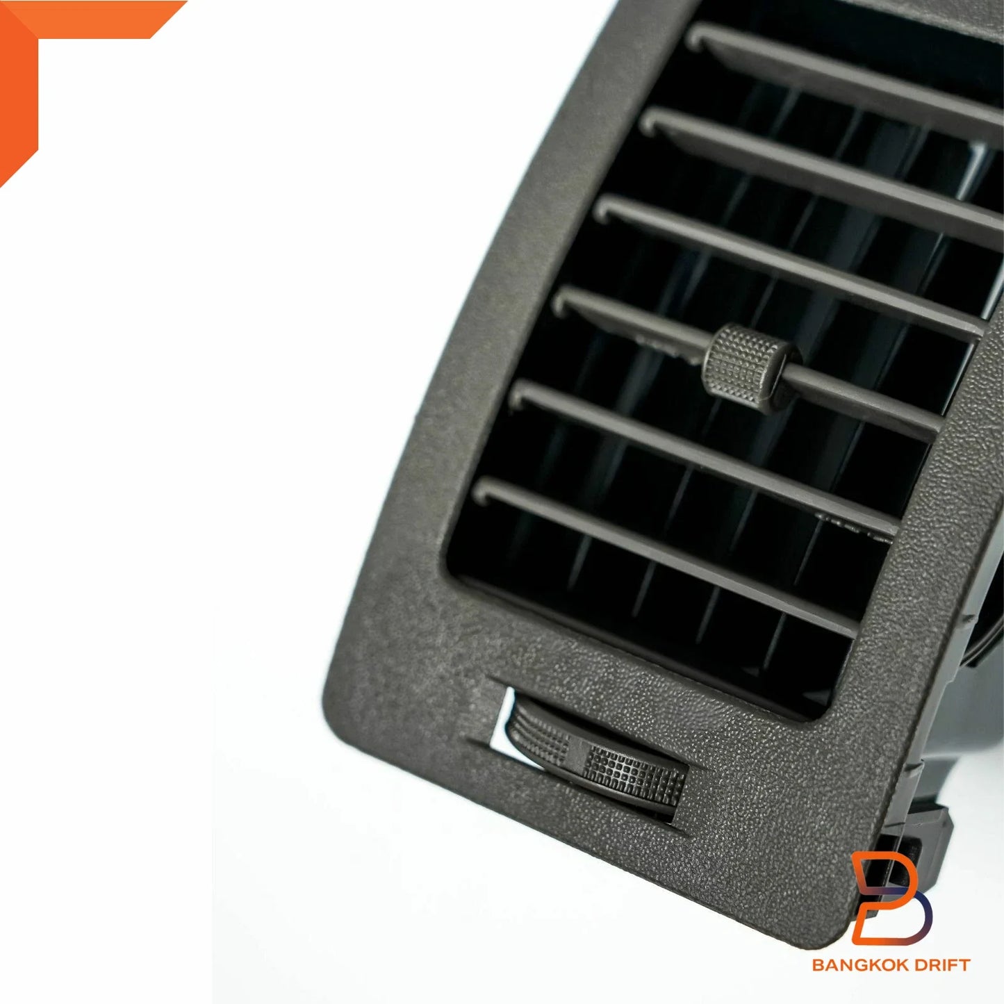 BLACK LH+RH AIR A/C VENT GRILLES for TOYOTA HILUX UTE VIGO (2005-2014)