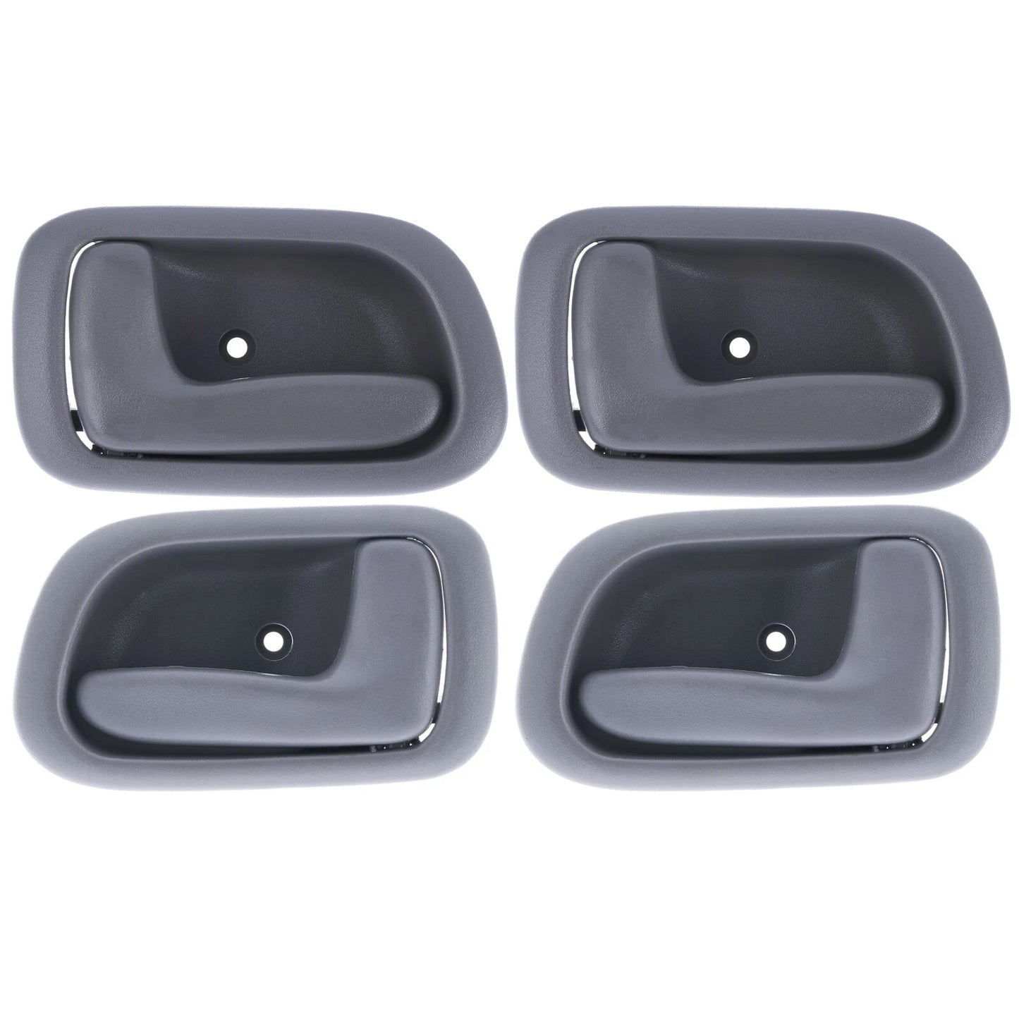Set of 4 Inner Door Handles for Toyota Corolla (1998–2001) Grey