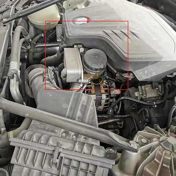 Oil Filter Housing with Oil Cooler Gasket for BMW 328i 335i 528i X3 (2007–2013)