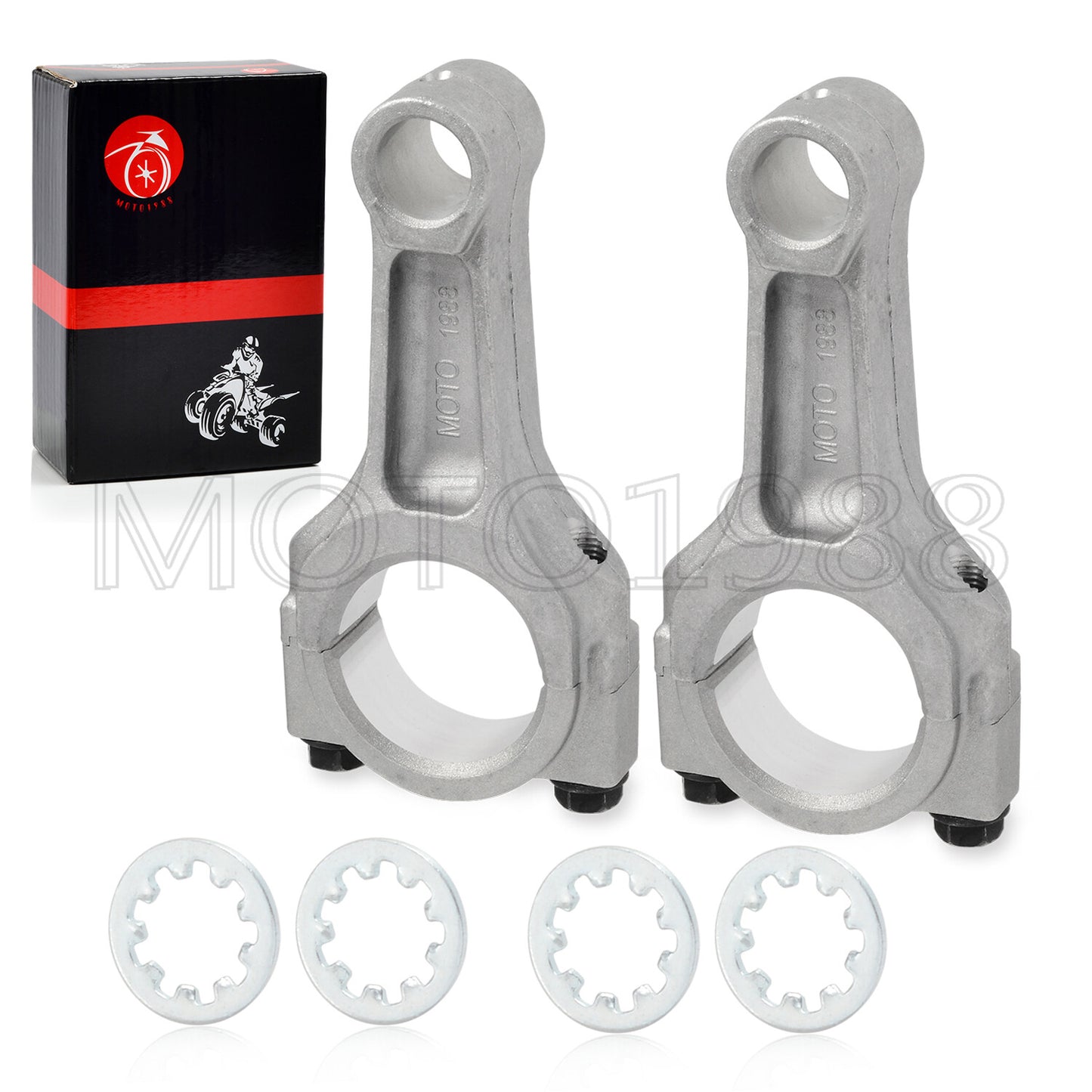2X Connecting Rods for EZGO Golf Cart Fuji Robin Engine (1991–2008)