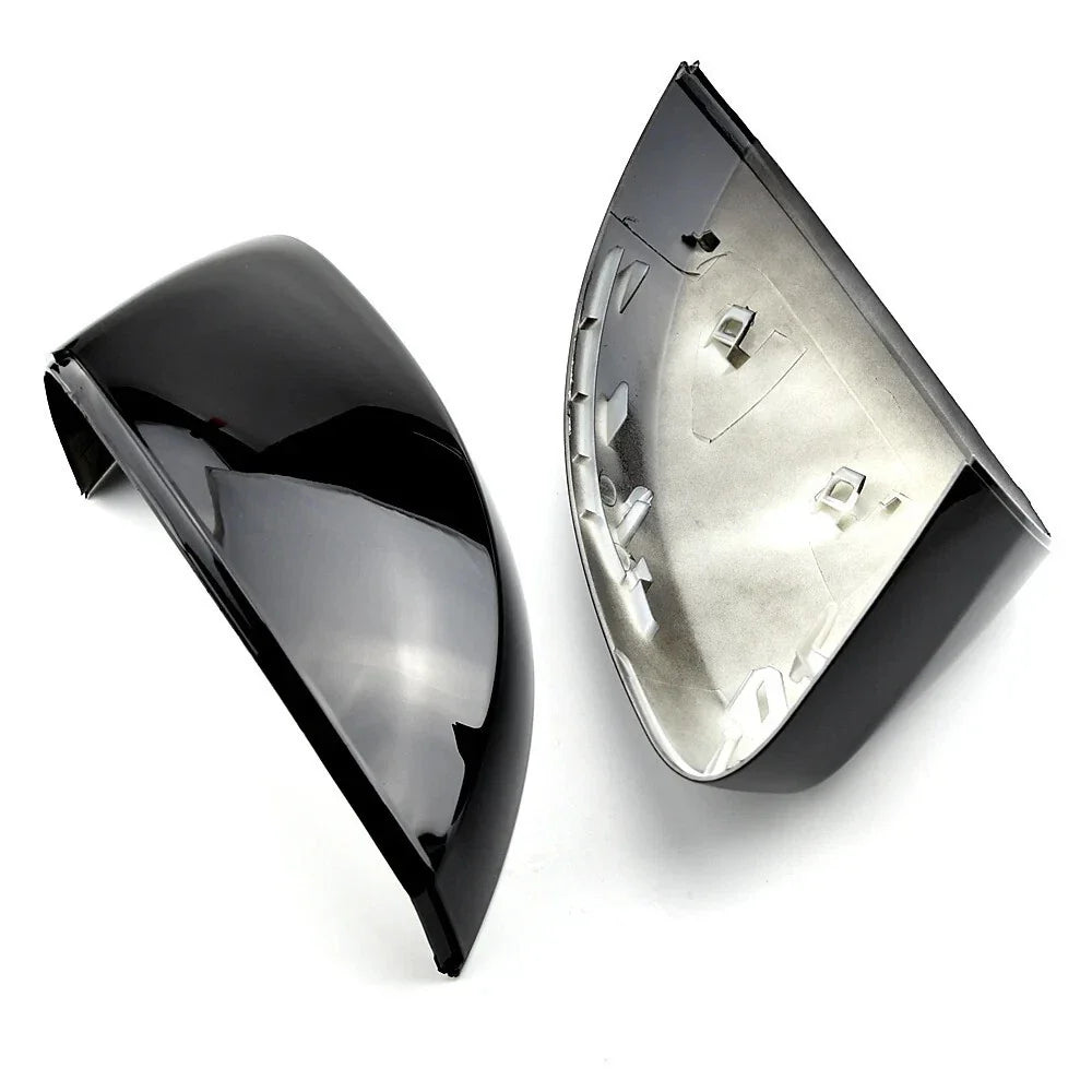 Pair Side Wing Mirror Caps Covers for Audi A3/S3 8V Lane Assist (2015-2021)
