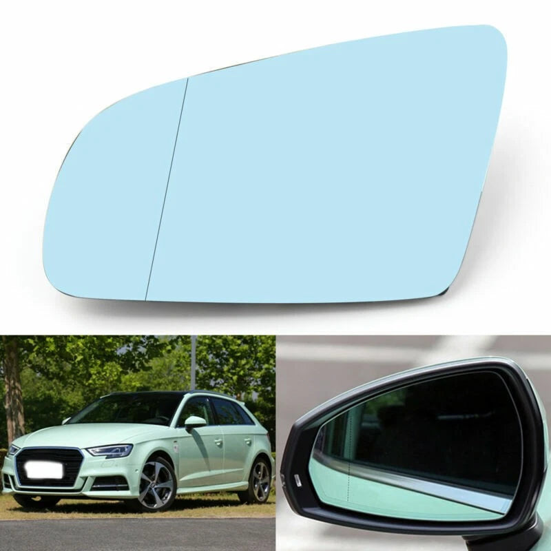 Left Mirror Glass for Audi A4 B6 B7 A6 C6 (2005–2008)