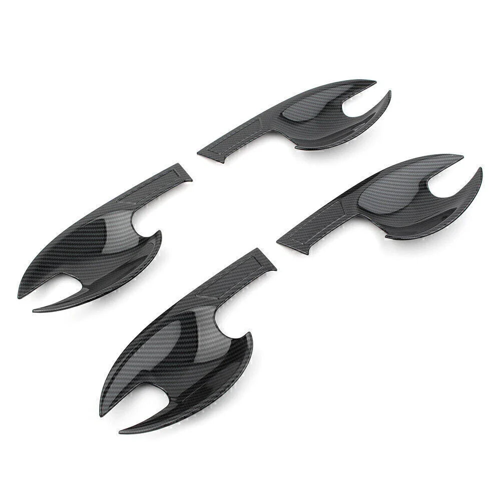 Carbon Fiber Inner Door Handle Bowl Cover Trim for Mazda CX-5 (2017-2020)