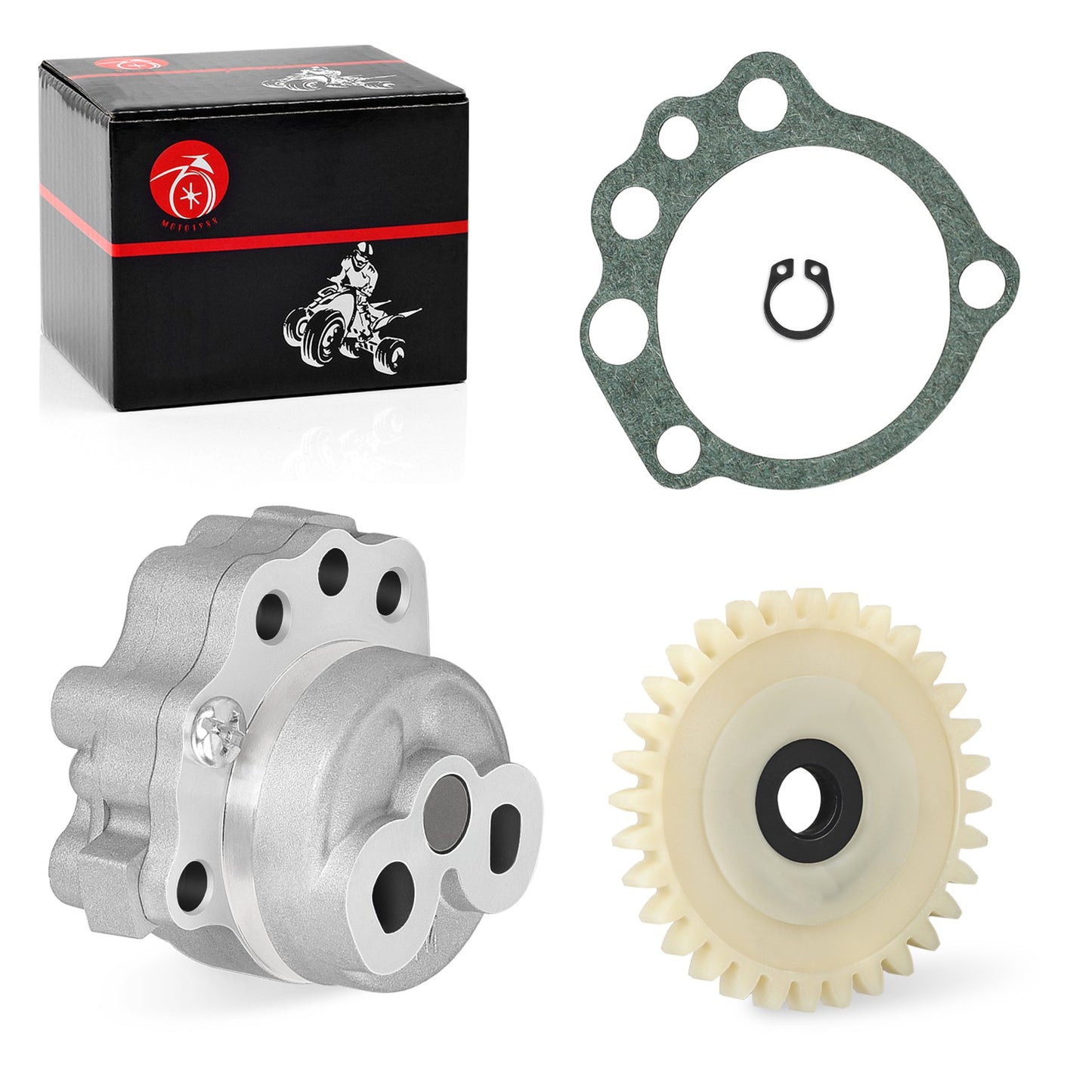 Oil Pump & Drive Gear Gasket Kit for Yamaha Raptor 660R 700 700R (2001–2008)