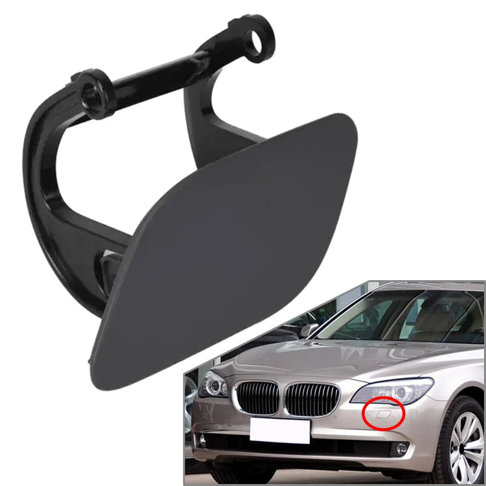 Left Headlight Washer Nozzle Cover for BMW 7 Series F01 F02 (2009–2012)