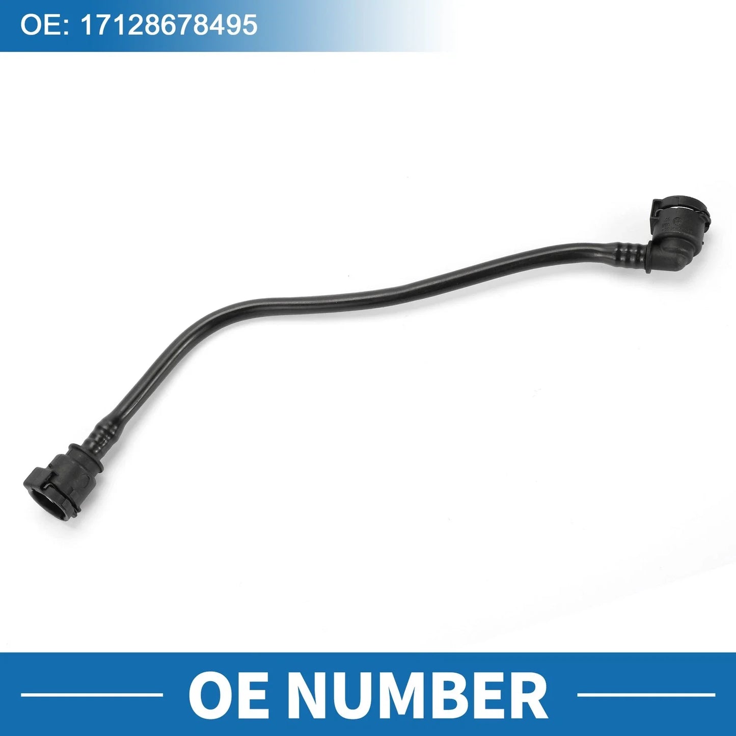 Radiator Hose 1 x Plastic Black for BMW 840i (2020-2023)