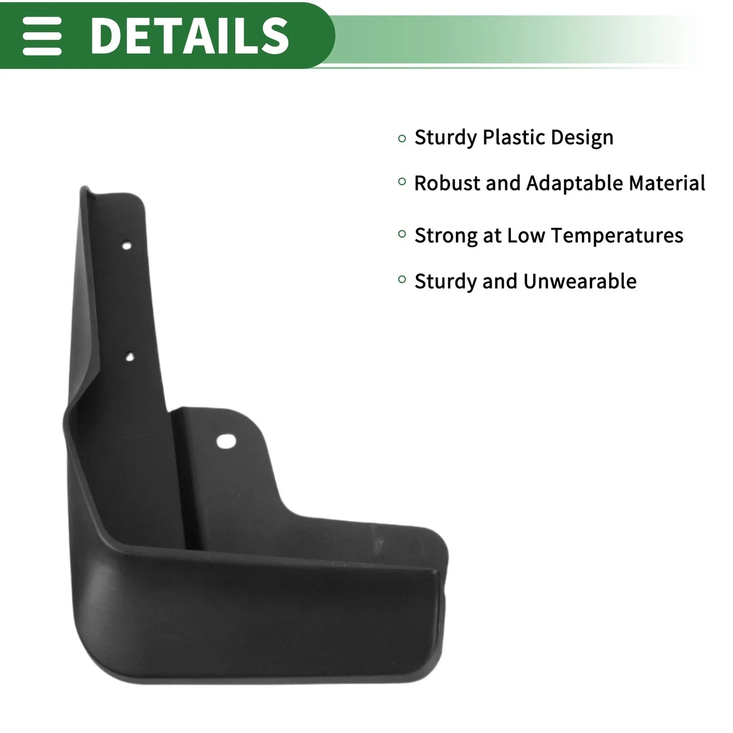 Mud Flaps Splash Guards for Chevrolet Orlando 2018-2023 with Mount Accessories