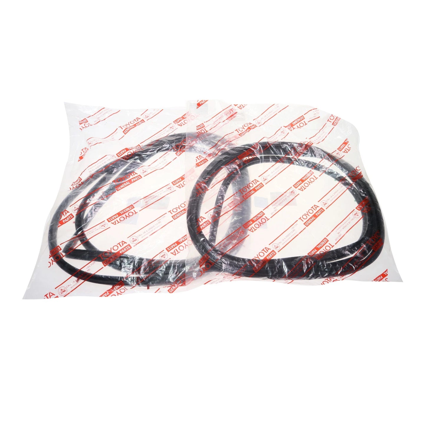 Set of 4 Door Weatherstrips for Toyota Corolla 2D Sedan Coupe (1970–1974)
