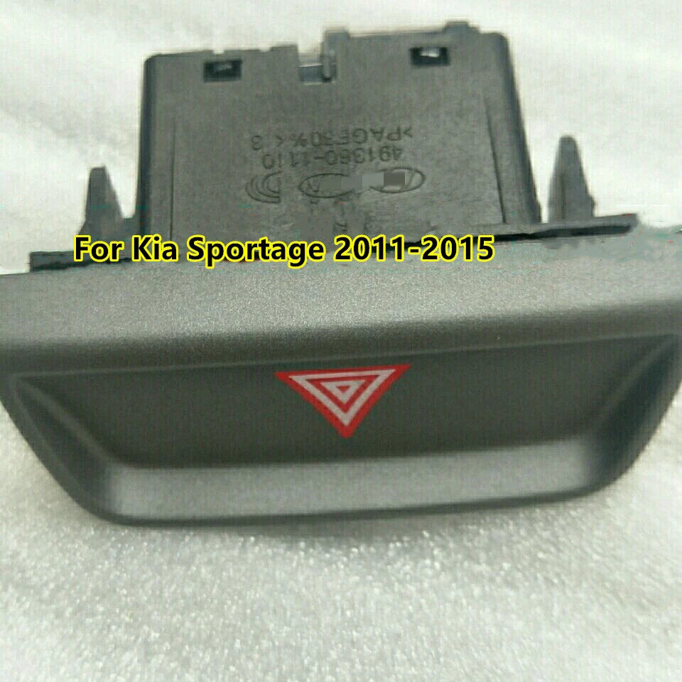 1X Hazard Emergency Flasher Warning Switch Button for Kia Sportage (2011–2015)