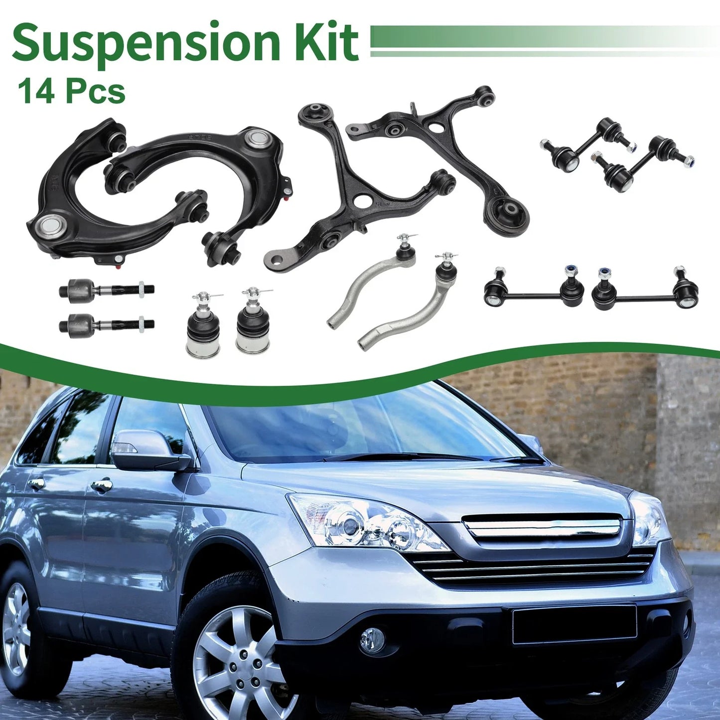 14 x Front Suspension Control Arm Kit for Honda Accord (2003-2007)