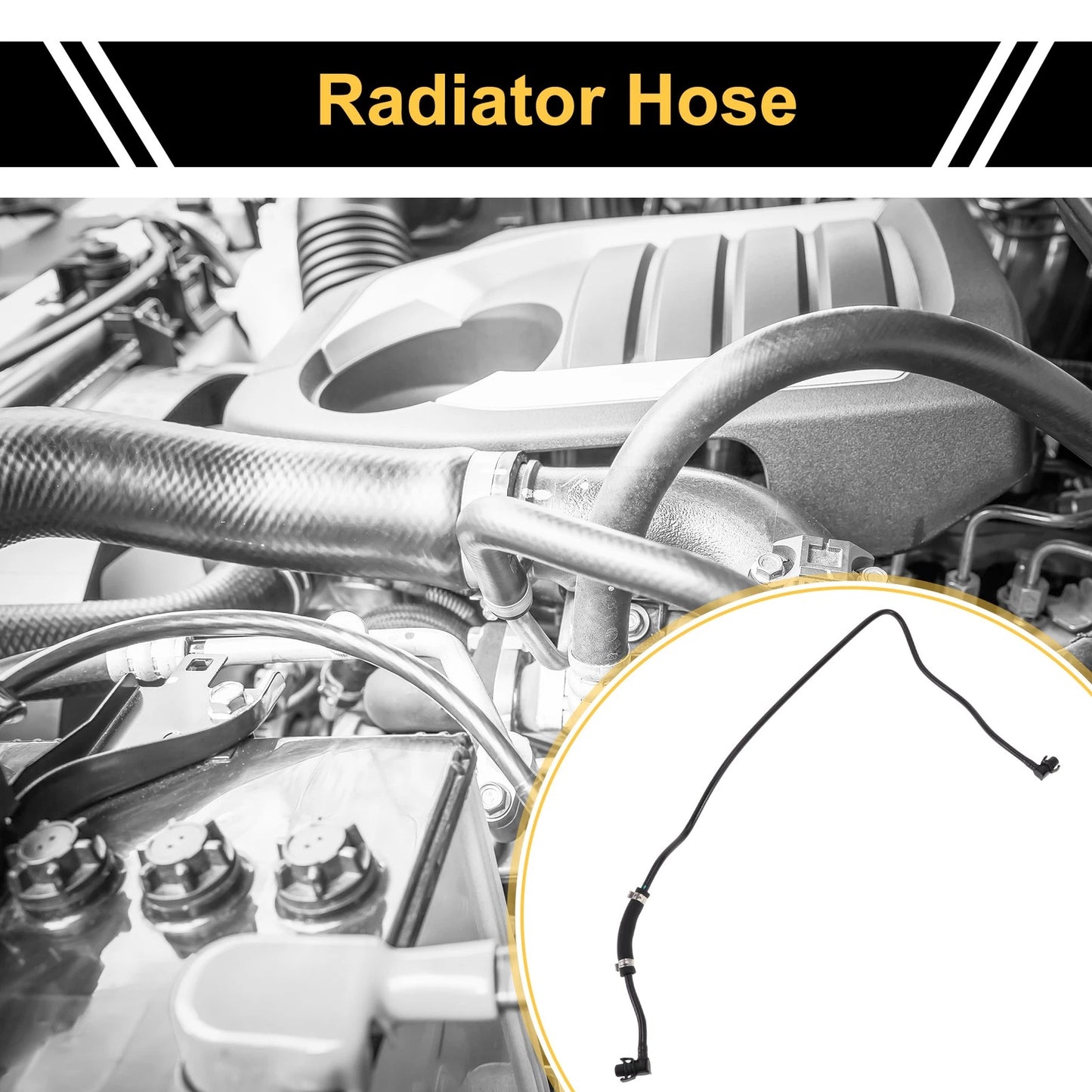 Radiator Hose for Land Rover Range Rover Velar (2018–2023) LR091647/T4A2938