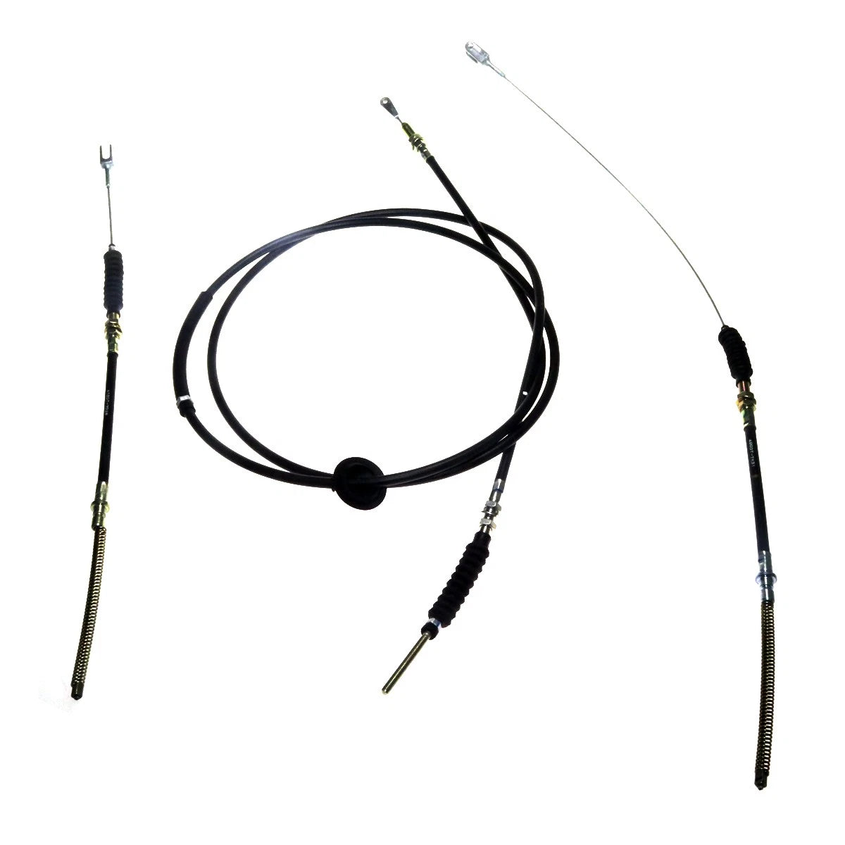 Set of 2 Hand Brake Cables for Mazda Familia 1300 (1967–1977)