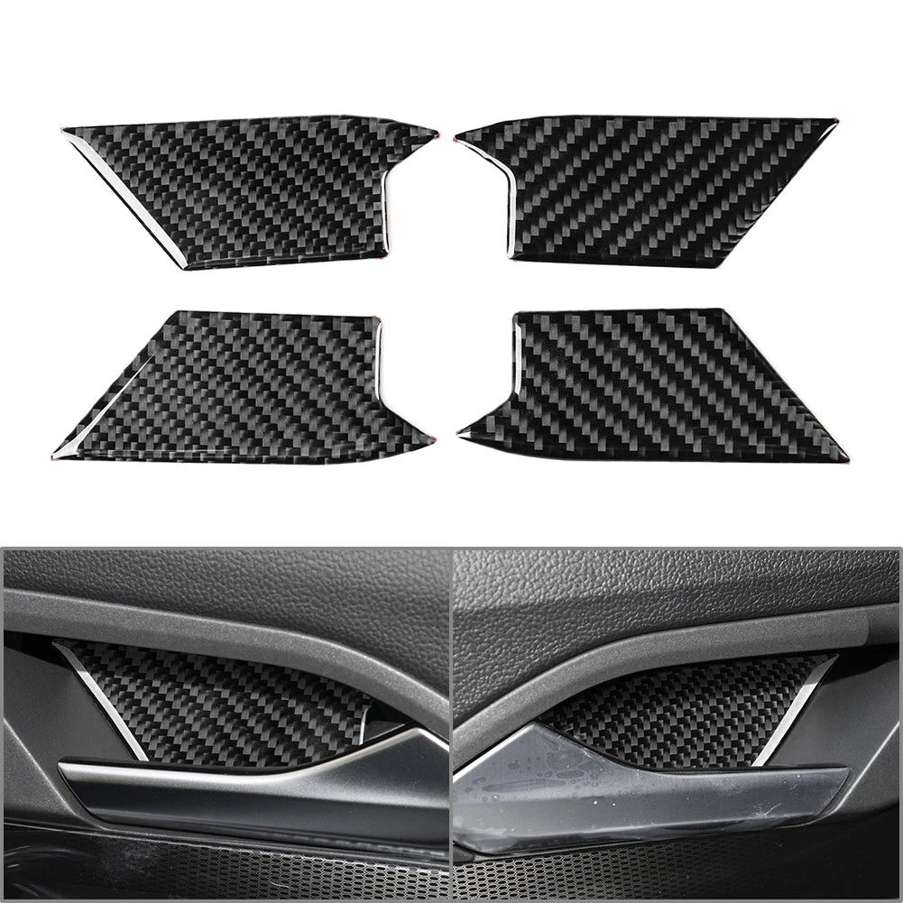 Gear Shift Panel Frame Cover Trim for Volkswagen Golf 8 MK8 (2021–2023) Red RHD