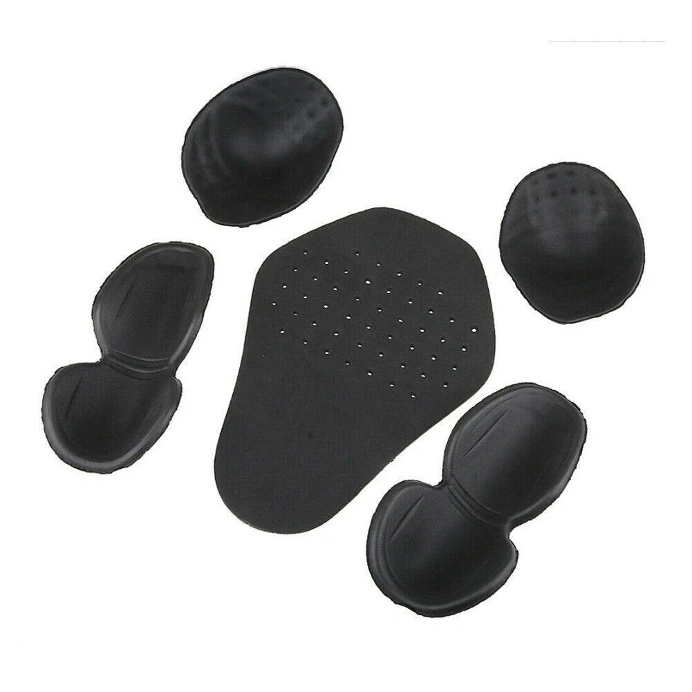 Protectors / 5Pcs / Black Elbow & Shoulder Protectors for Motorcycle