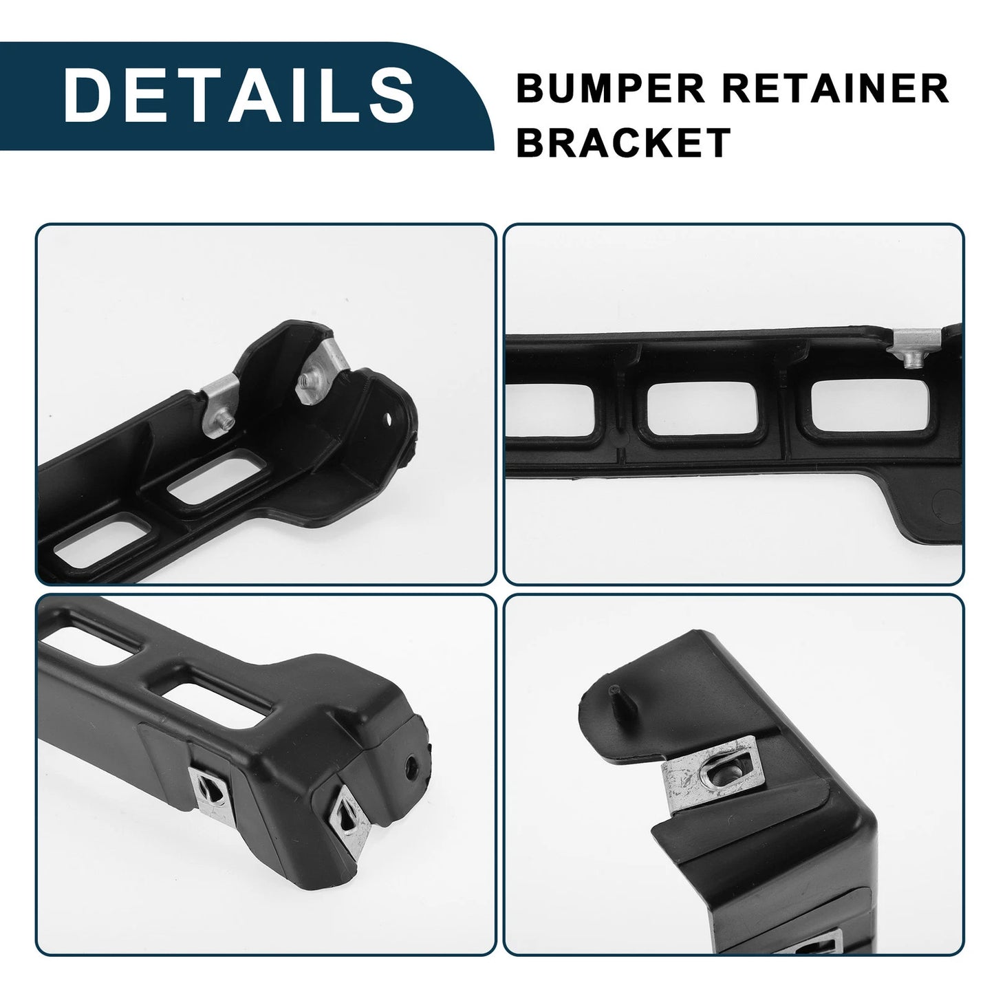 1pc Right Front Bumper Retainer Bracket No.23227562 for Chevrolet Equinox (2018–2022)