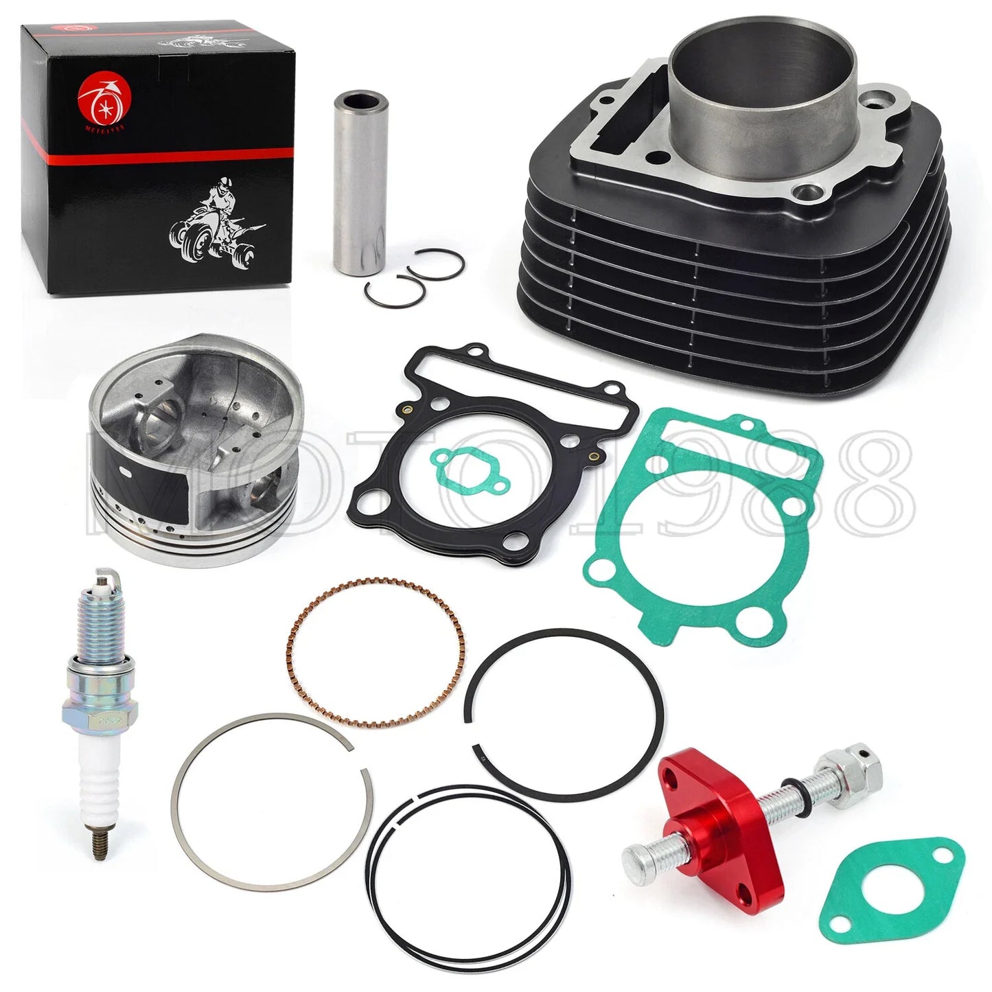 Cylinder Top End Kit & Valve Gasket for Yamaha Warrior 350 (1987–2004)