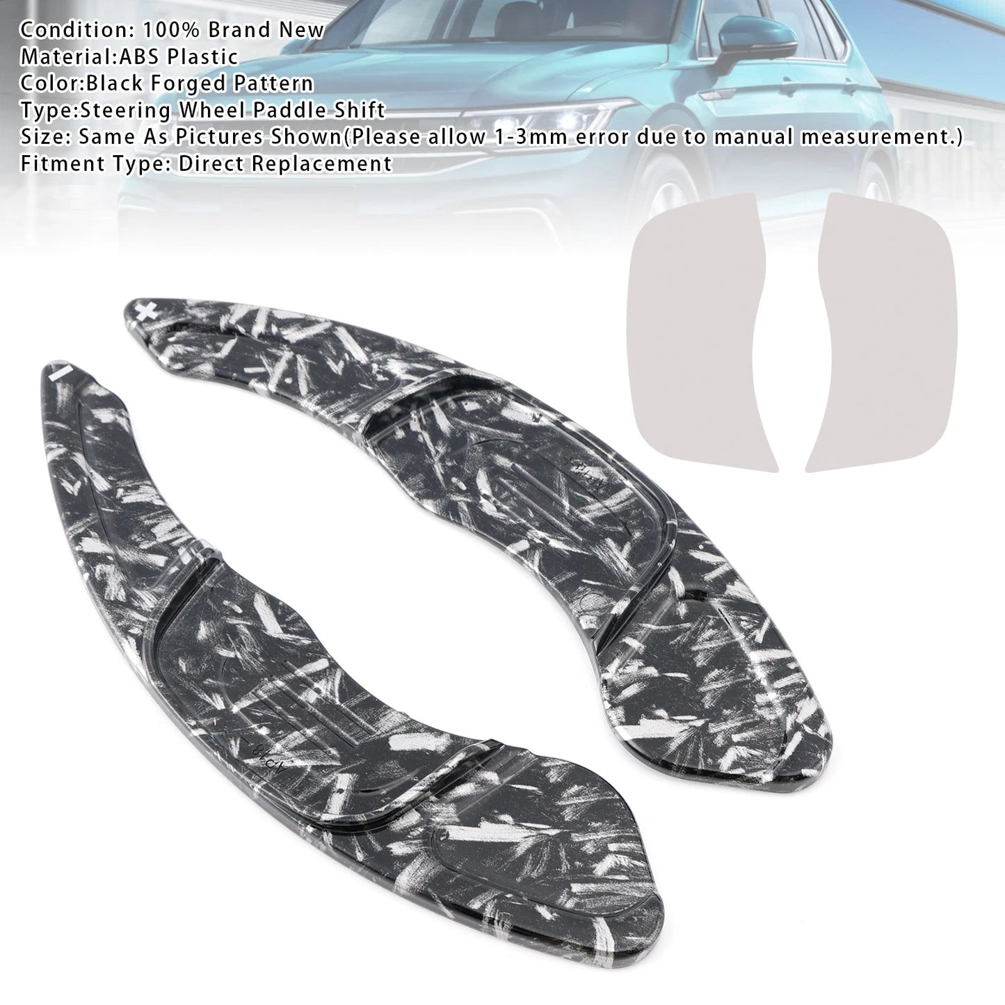 Shift Paddle Extensions for VW Golf 7 T-Roc (2017–2021)