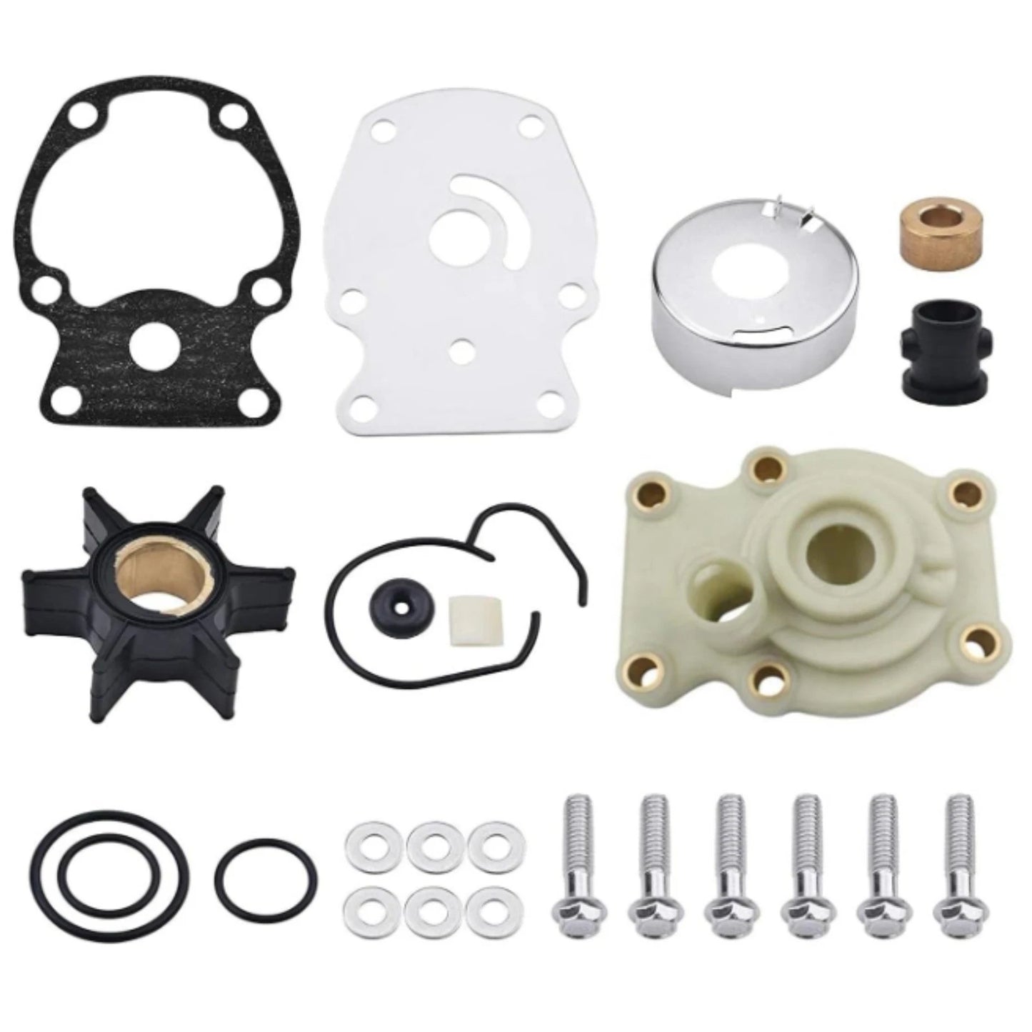 Water Pump Impeller Repair Kit for Evinrude Johnson Outboard (20-35 HP)