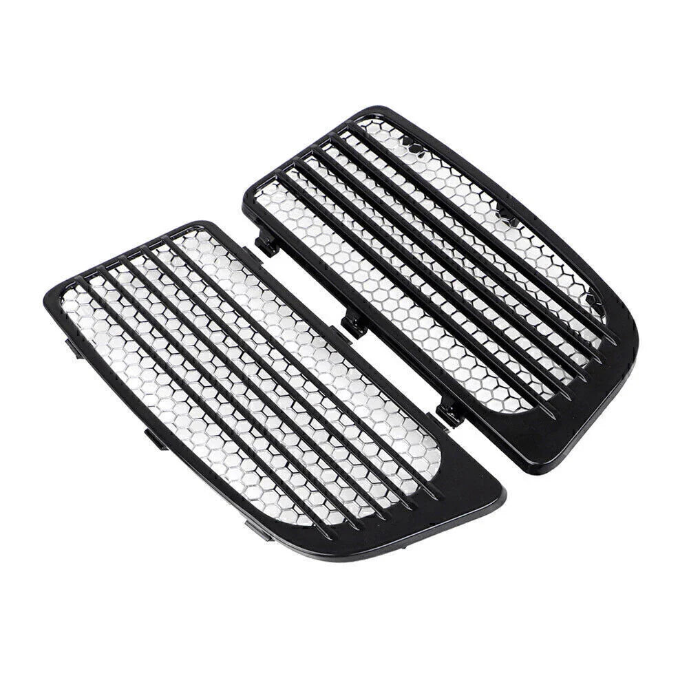 Black Radiator Grills for Harley Electra Glide Low Ultra Limited (2014-2023)