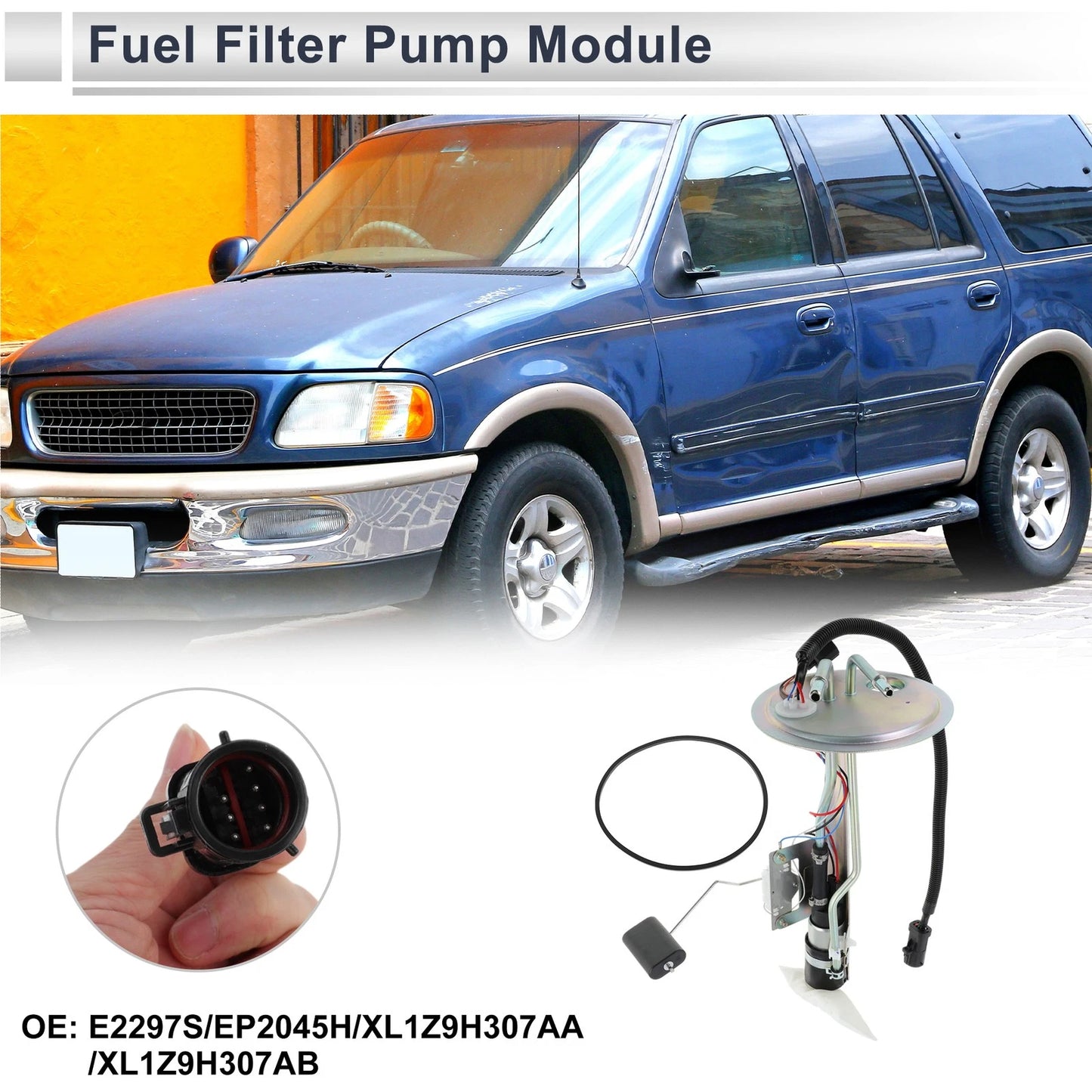 Fuel Pump Assembly for Ford Expedition (1999–2002) 4.6L 5.4L No.XL1Z-9H307AA