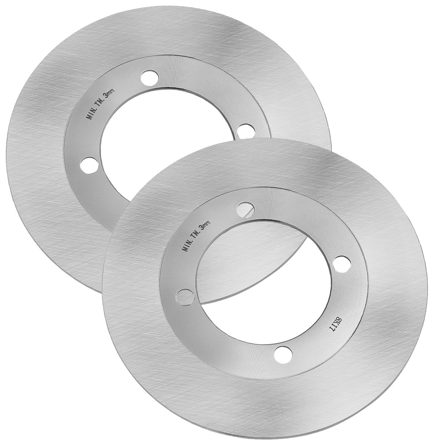 2X Front Brake Discs for Suzuki Vinson 500 (2002–2007)