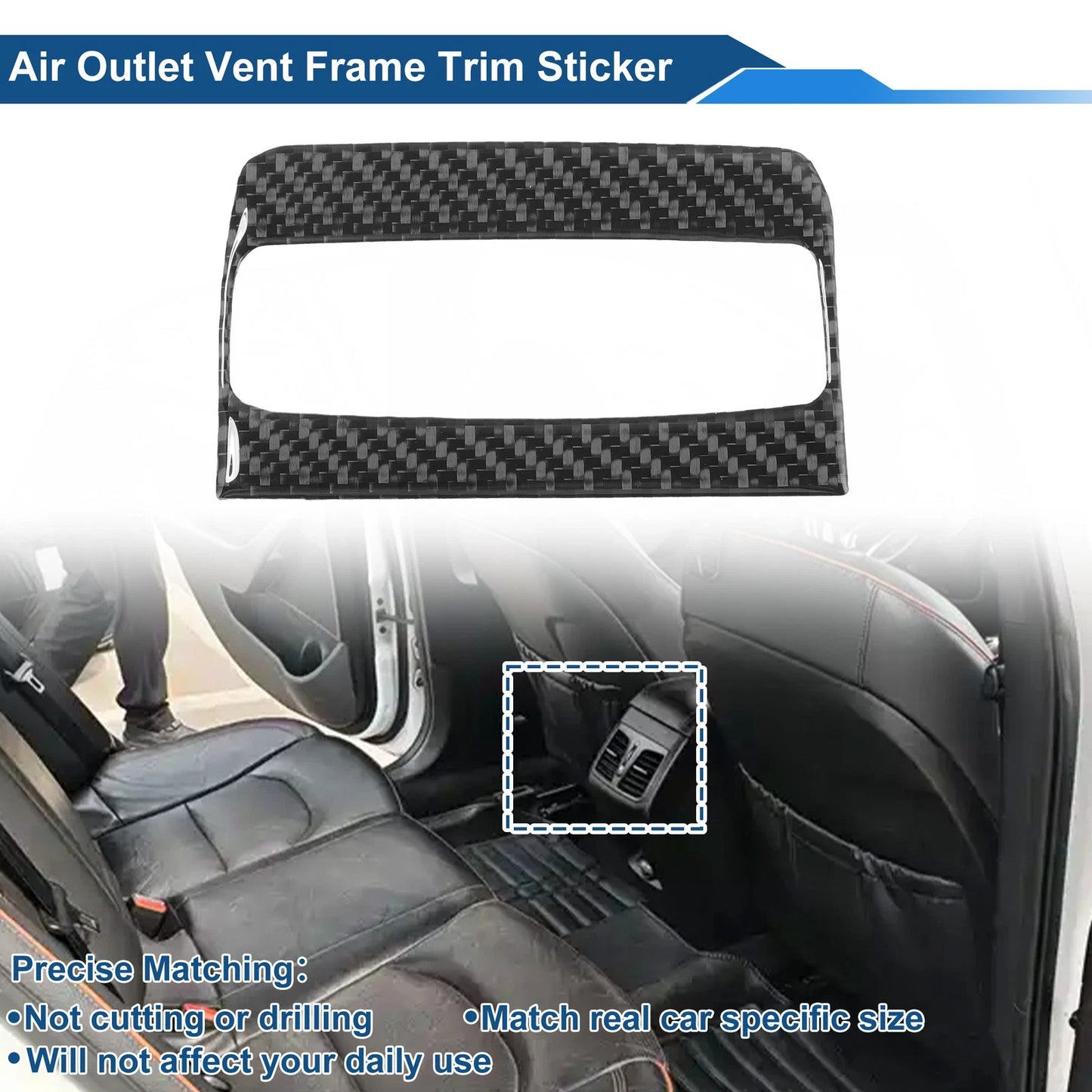 Air Condition Outlet Vent Trim Cover Frame for Hyundai Sonata (2011–2014)