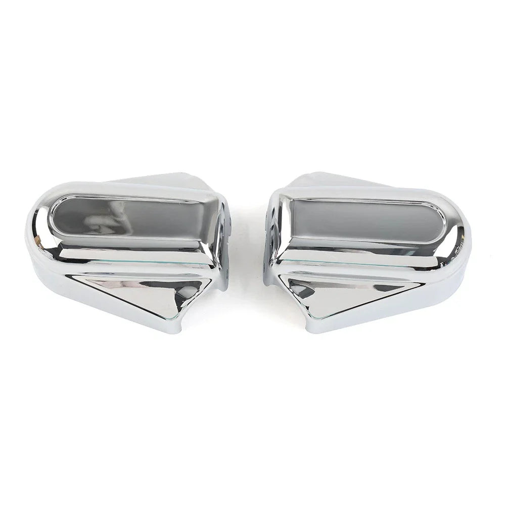 Rear Axle Covers Chrome for Harley Softail FLSTC FLSTN (2000-2017)