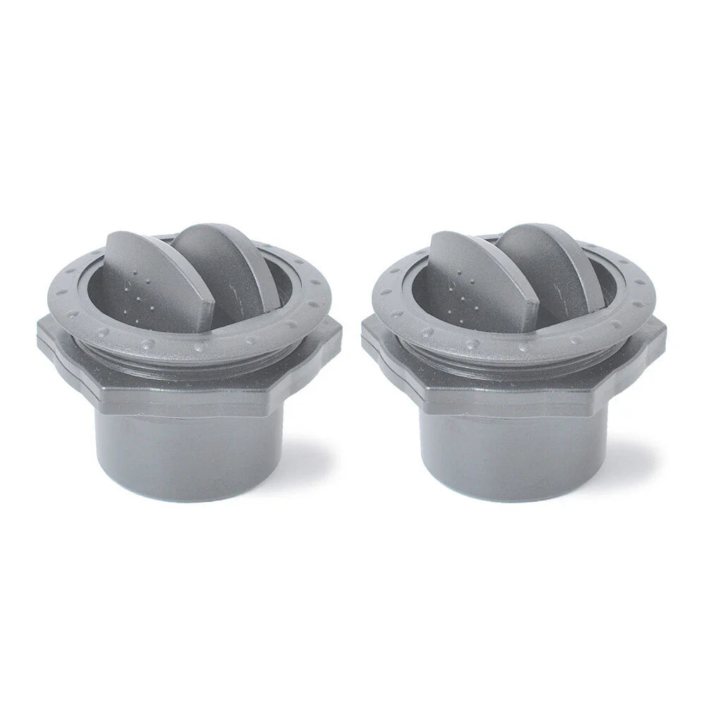 60mm Vent Air Outlet Round Ceiling for RV Bus ATV A/C Gray