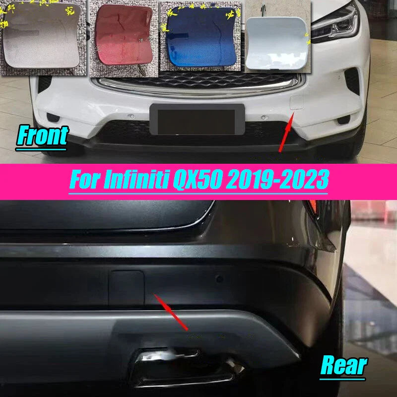 Towing Hook Eye Cover Trailer Cap for Infiniti QX50 (2019–2023)