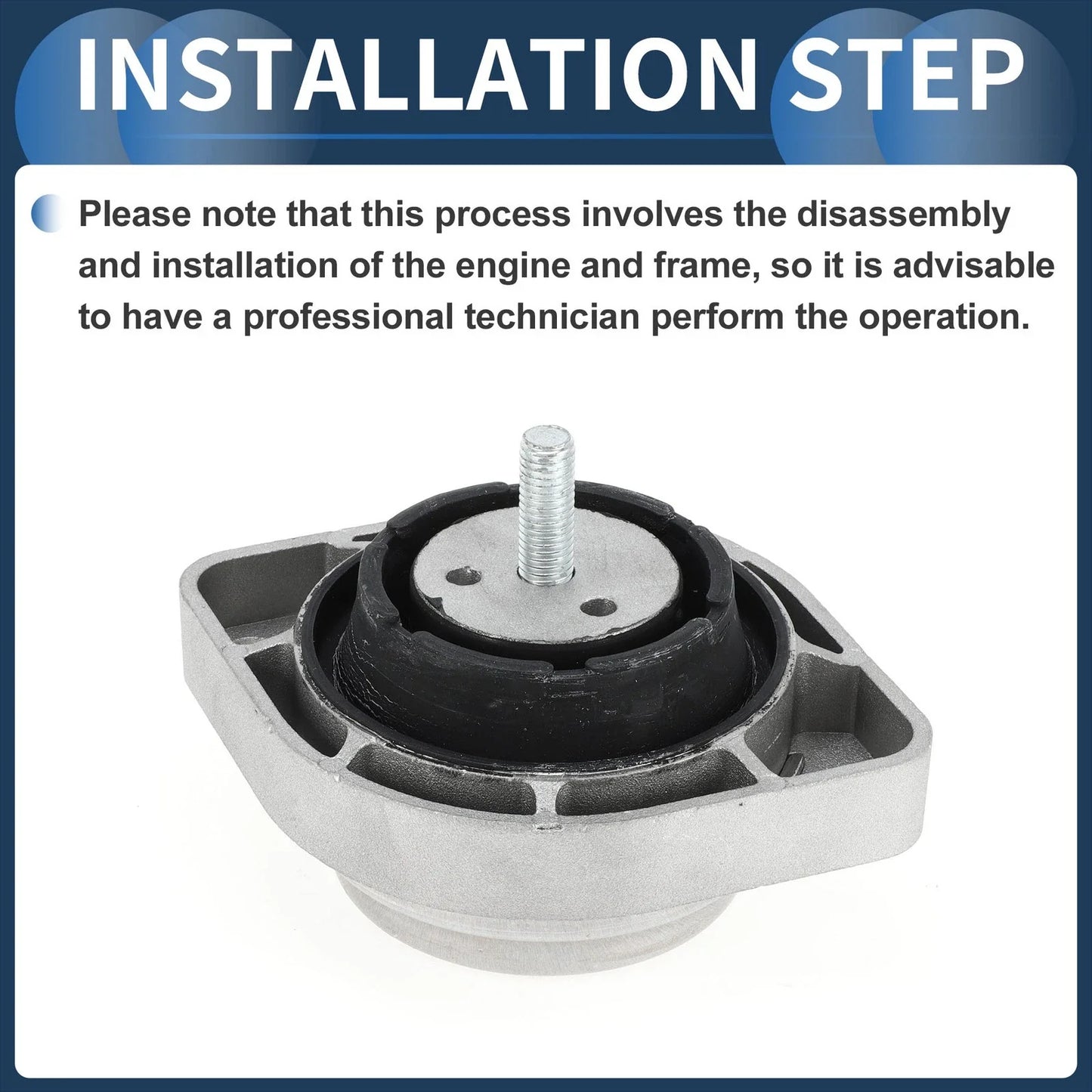 Engine Mount 2.5L Engine Mounting for BMW X3 E83 (2005 - 2006)