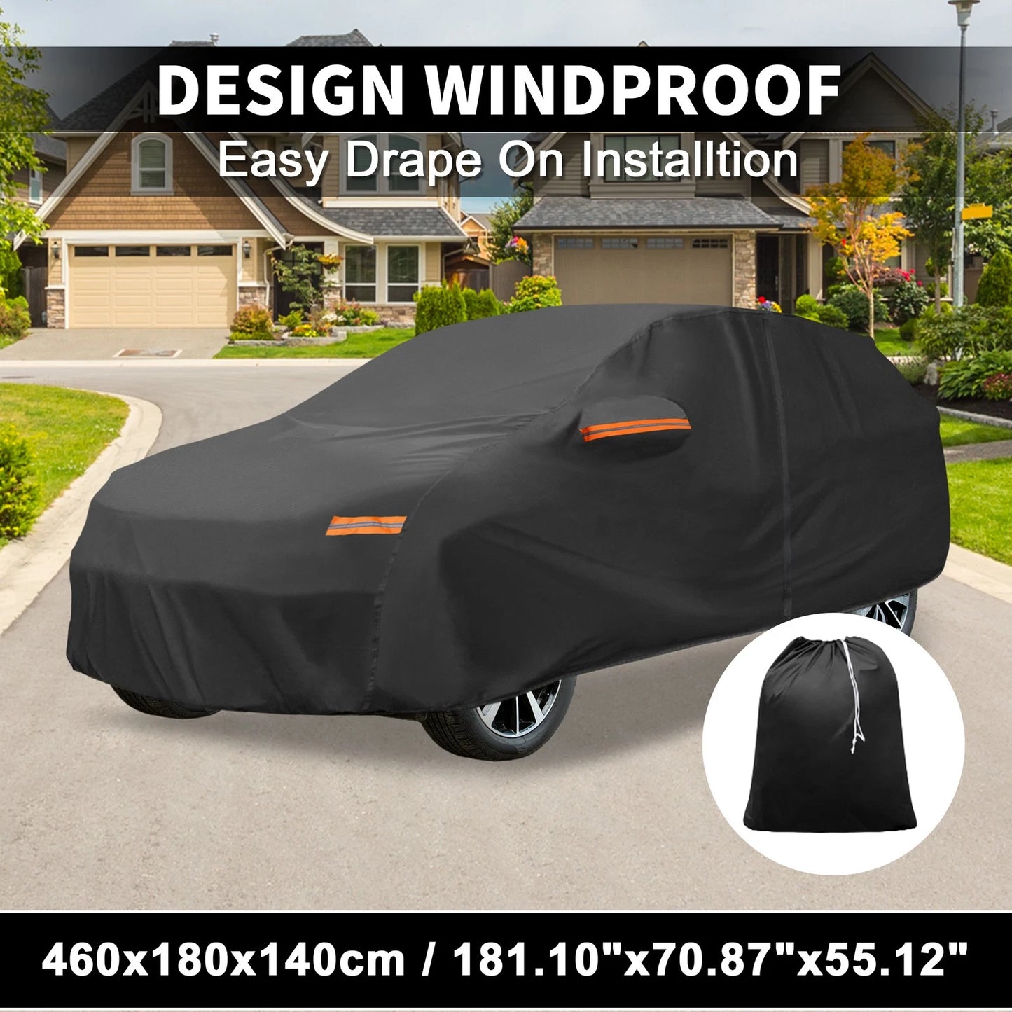 Waterproof 210D-PU Car Cover for Honda HR-V (2016–2023)