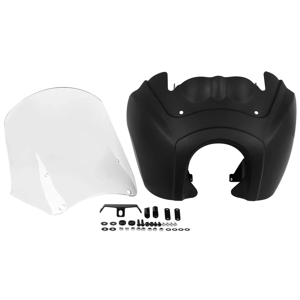 Front Upper Fairing Windshield for Harley Dyna FXDF Low Rider (2006-2017)