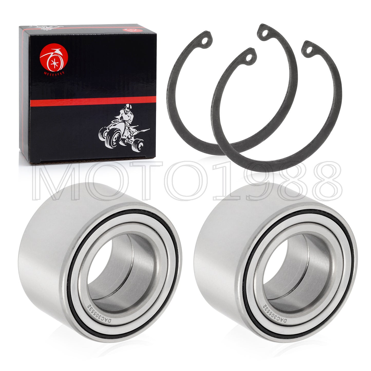Rear Wheel Bearings & Ring for Polaris Sportsman (2000–2023)