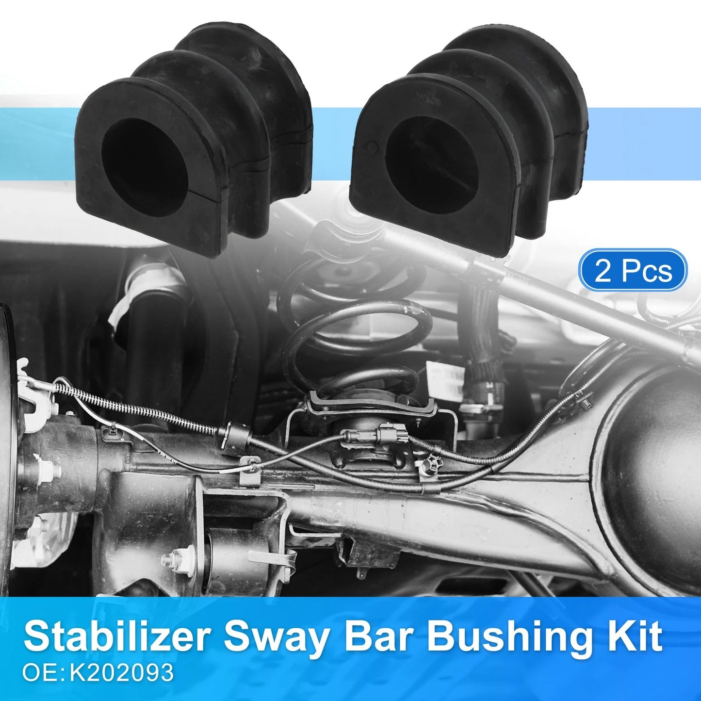 Stabilizer Sway Bar Bushing Kit No.K202093 for Nissan Frontier (2005–2021)