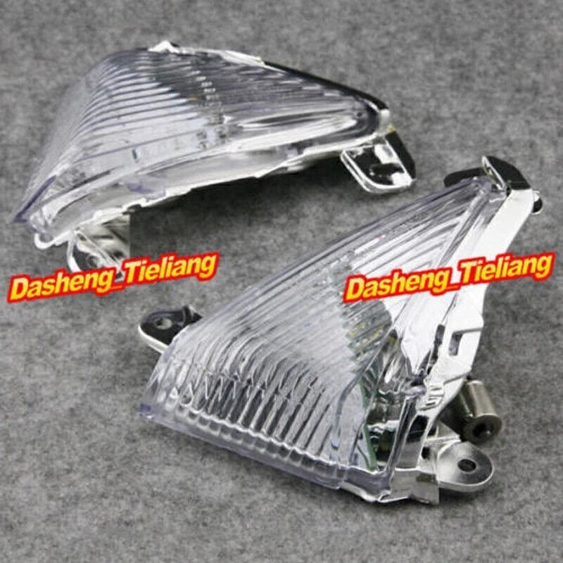 Front Turn Signal Indicator Clear Lens for Kawasaki ZX10R ZX6R ZX14 (2004–2023)