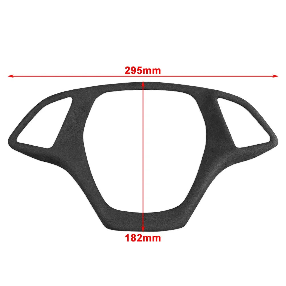 Suede Steering Wheel Cover for Chevrolet Corvette C7 (2014-2019)