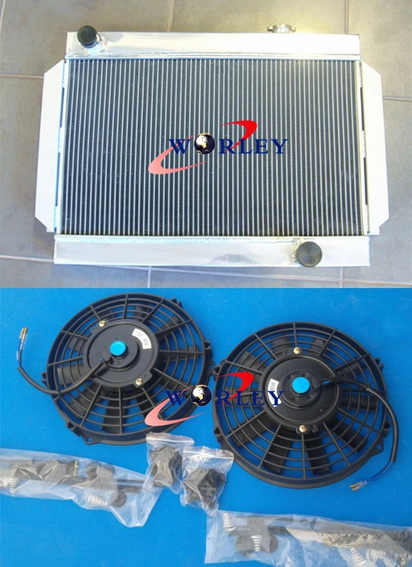 Alloy Aluminum Radiator with Fan for Holden V8 Chevy Motor (Universal)