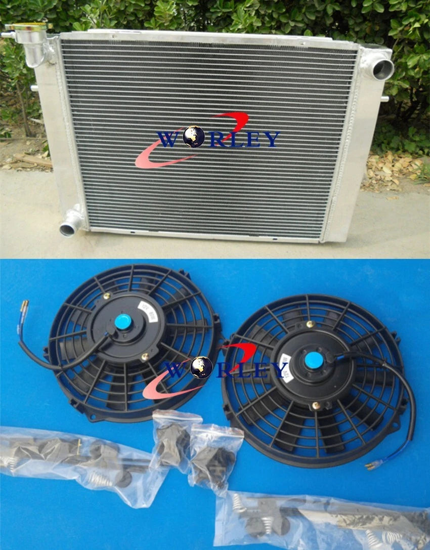 3 Row Aluminum Radiator & Fans for Holden Commodore (VG–VS)