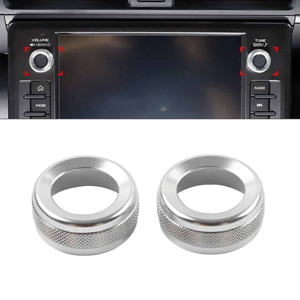 Center Console Volume Switch Knob Ring for Subaru BRZ, Toyota GR86 (2021–2024)