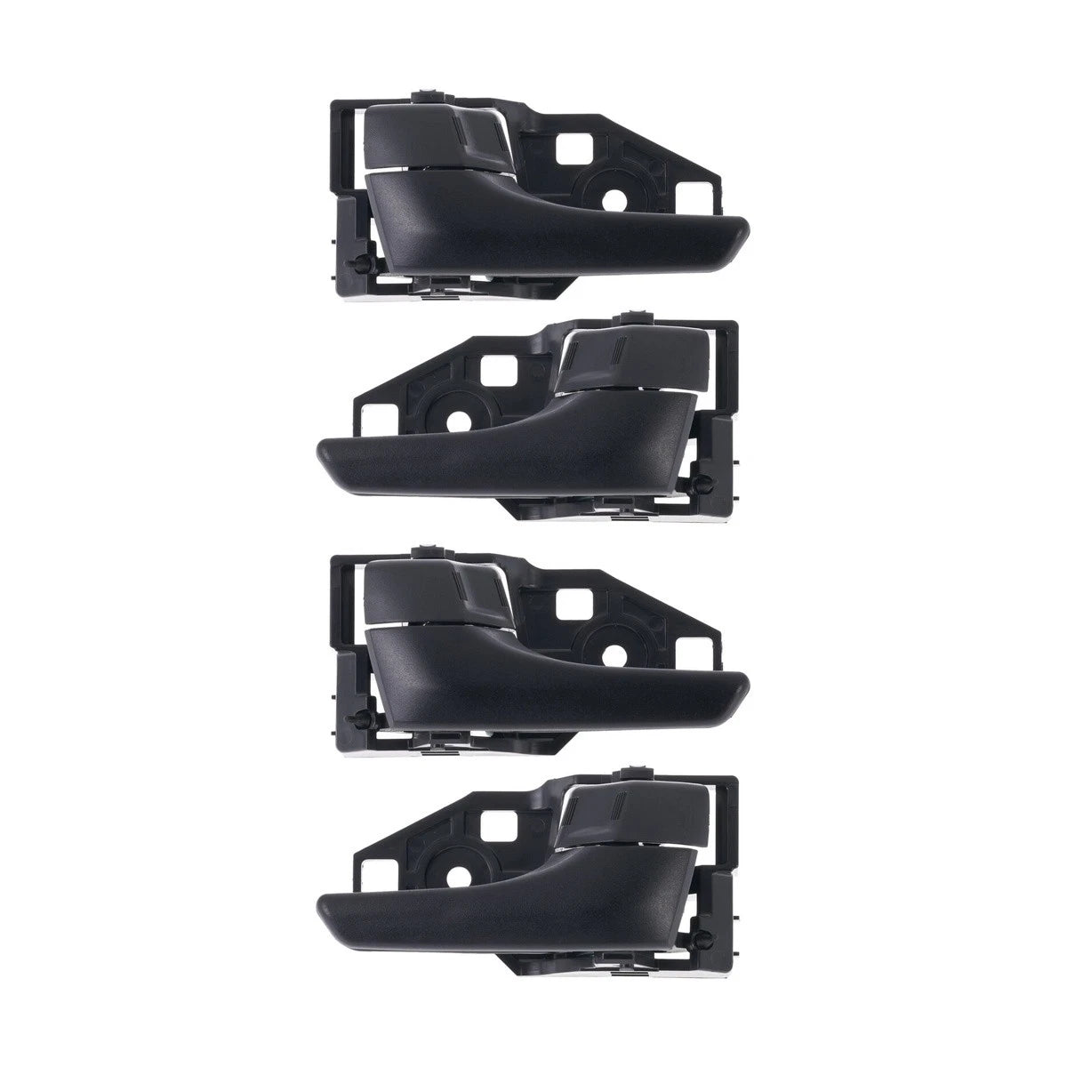 Set of 4 Door Handle Inner for Toyota RAV4 (2012–2018) Black