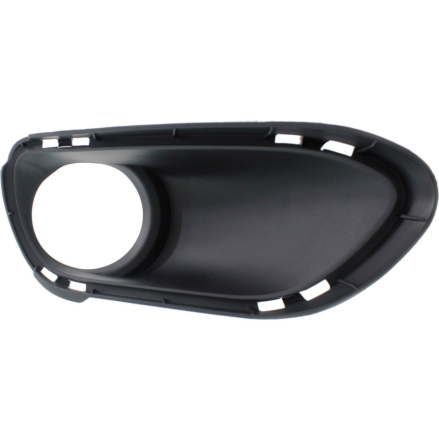 2X Fog Light Trim Set for Porsche Cayenne (2011–2014) Textured Black