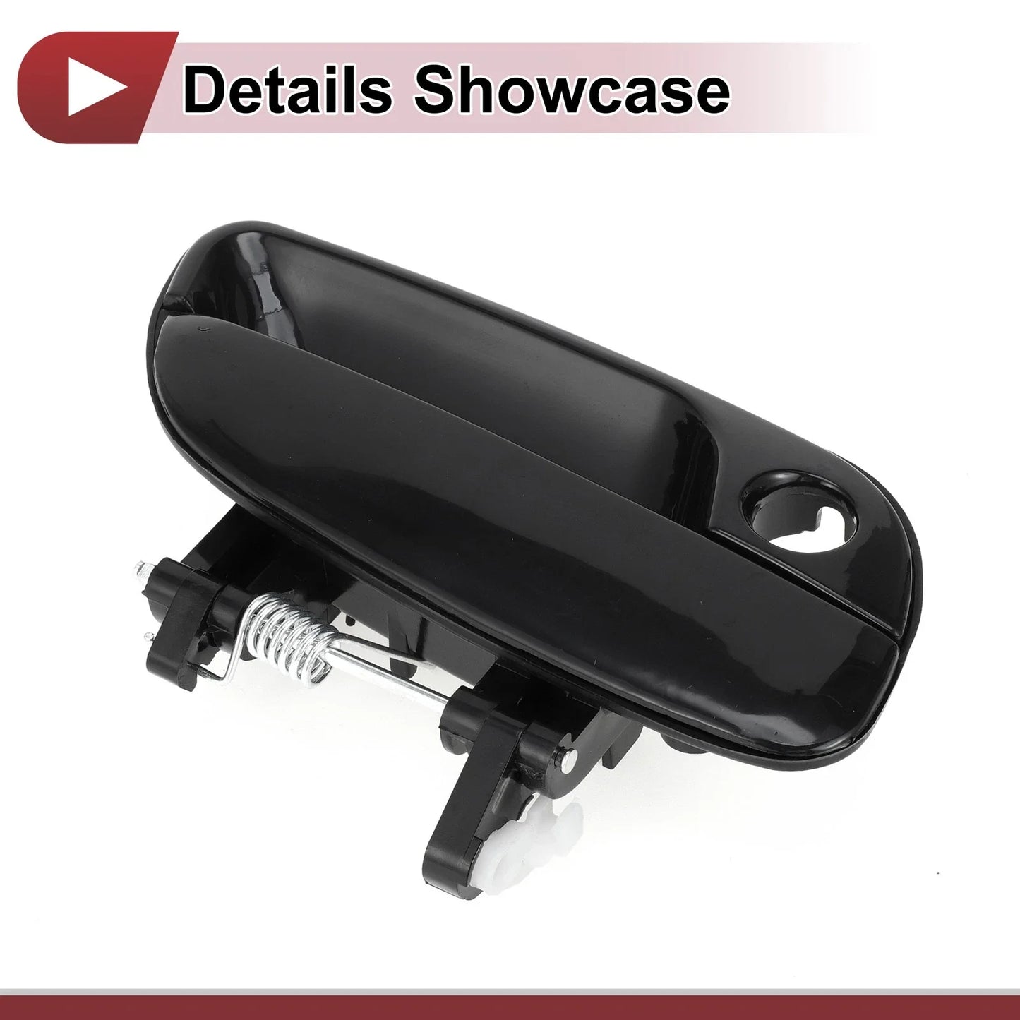 Exterior Door Handle for Hyundai Elantra Front Right Black (2011-2016)