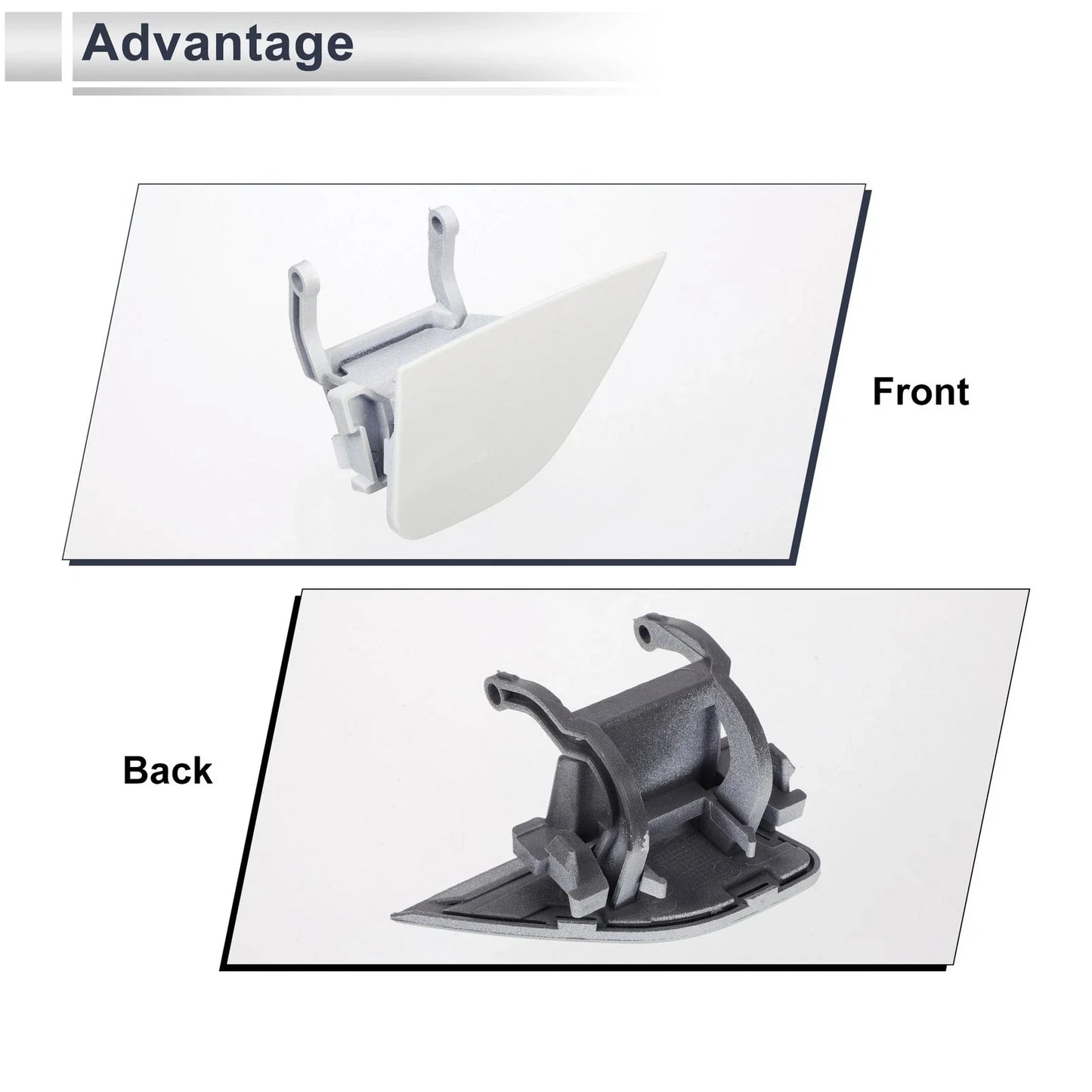 Front Left Bumper Headlight Washer Nozzle Cover Cap for BMW 750i