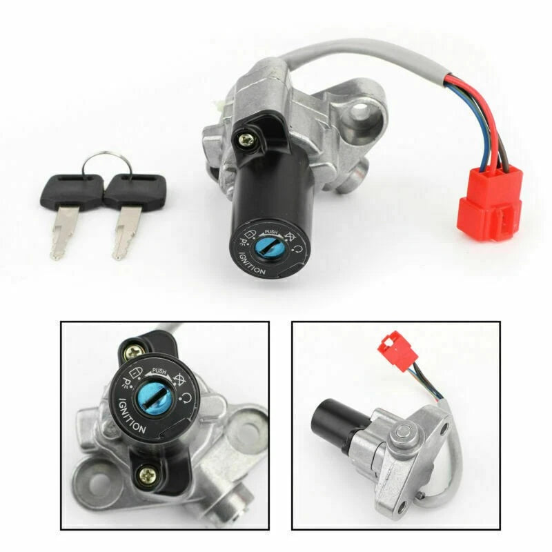 Ignition Kit with Motorcycle Key for Yamaha V-STAR 650 1100 (1999–2016) 4TR-82501-01 A