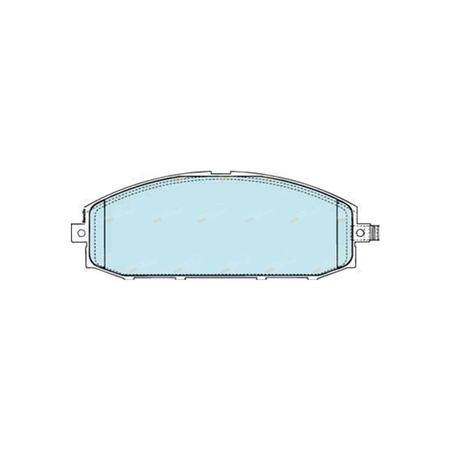 Front Disc Brake Pads Set for Jeep Grand Cherokee ZG